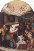 unknow artist THe adoration of  the shepherds China oil painting art